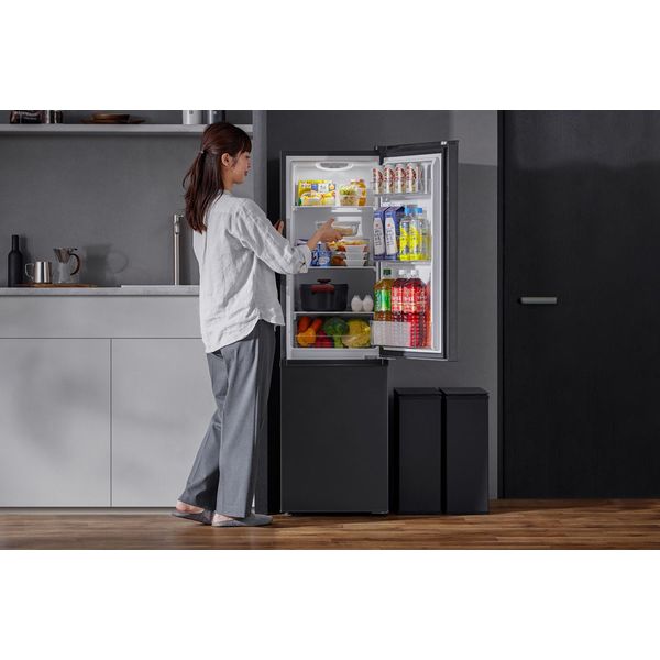 最新2025製IRIS OHYAMA ノンフロン冷蔵庫 IRSD-17A-BH 最新2025製IRIS