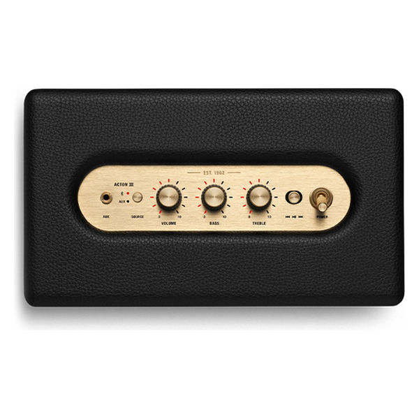 Marshall ワイヤレスBluetoothスピーカー ブラック Acton III
