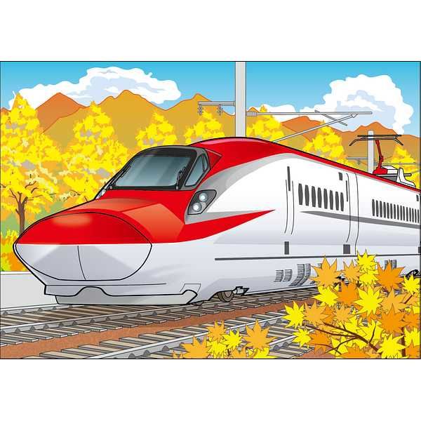 くもん出版 くもんのジグソーパズルSTEP2 カラフルしんかんせん JP-25