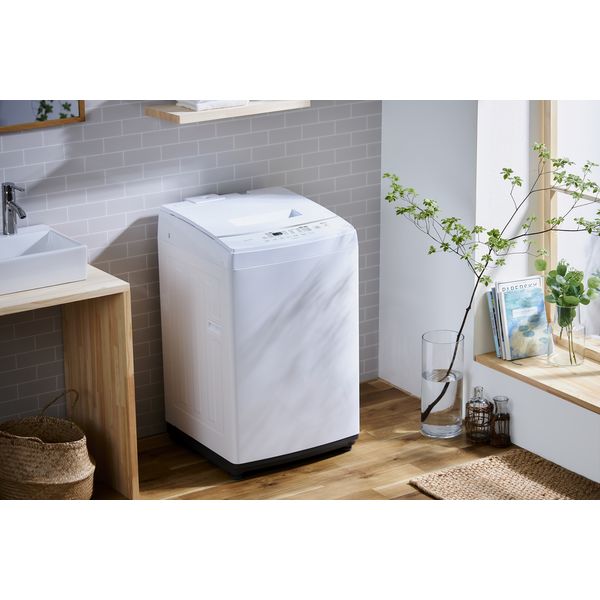アイリスオーヤマ 全自動洗濯機 8.0kg IAW-T804E-W 1台（直送品