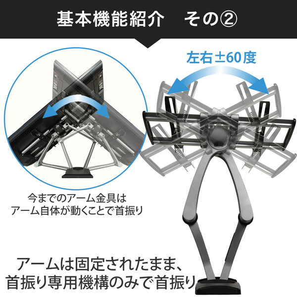 スタープラチナ テレビ壁掛け金具 TVセッターハイラインHA114 Mサイズ