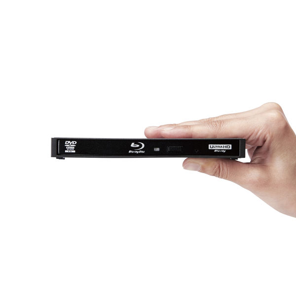 ロジテック Blu-rayディスクドライブ/USB3.0/スリム/書き込みソフト付
