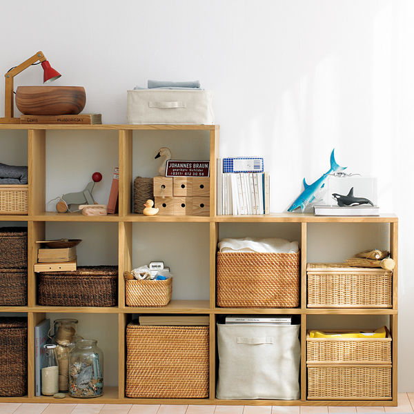 無印良品 バーチ材 シェルフ 本棚 3段 無印良品バーチ材シェルフ本棚3段