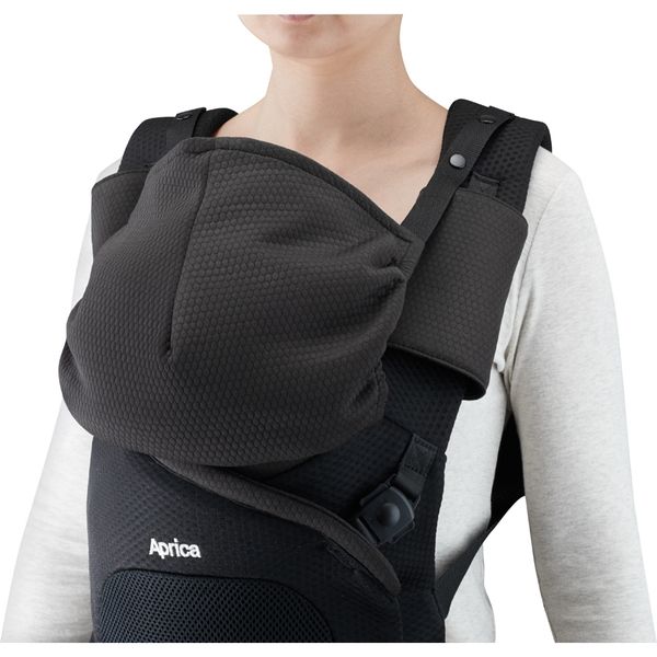 Aprica（アップリカ） 抱っこひも コアラ メッシュ プラス ブラック