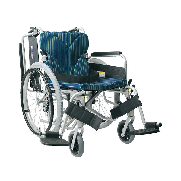 カワムラサイクル 車いす（自走用）背折れKA822-42B-Mピーコ KA822-42B