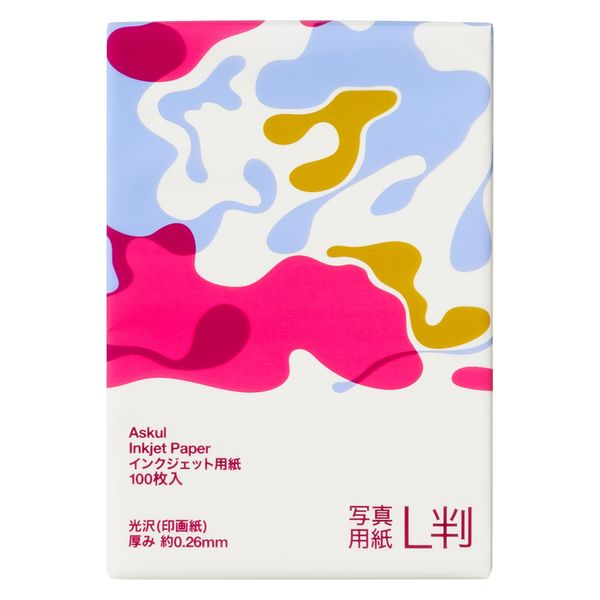 アスクル 印画紙 厚手 L判 1冊（100枚入） オリジナル - アスクル
