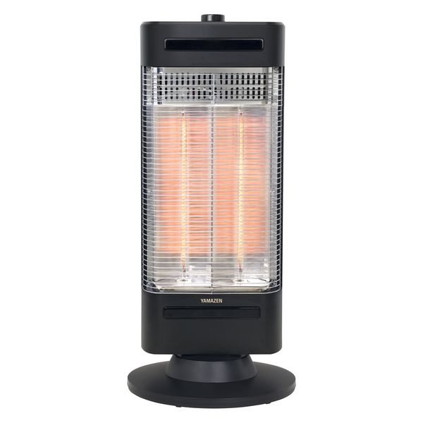 YAMAZEN 遠赤外線 カーボンヒーター 2段階切替 自動首振り 障害物