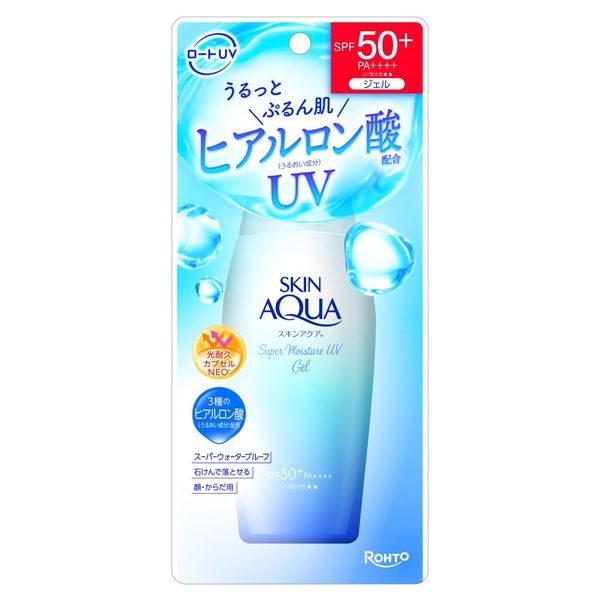 スキンアクアスーパーモイスチャージェル SPF50+・PA++++ 110g ロート