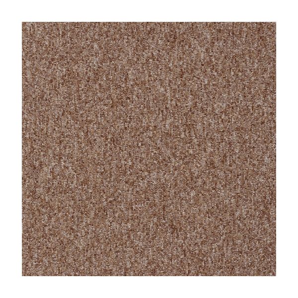 スミノエ 業務用タイルカーペット MJ-1005 500×500mm ブラウン 1セット