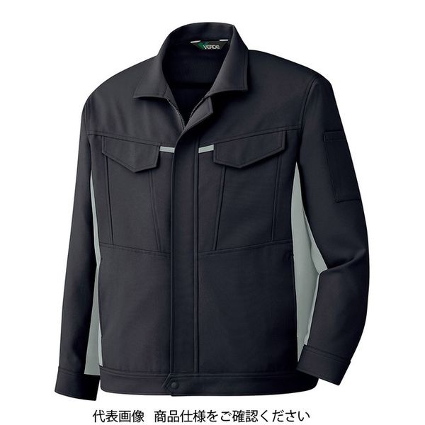 ミドリ安全 作業服 秋冬 長袖 ジャンパー G699 上 チャコール SSS