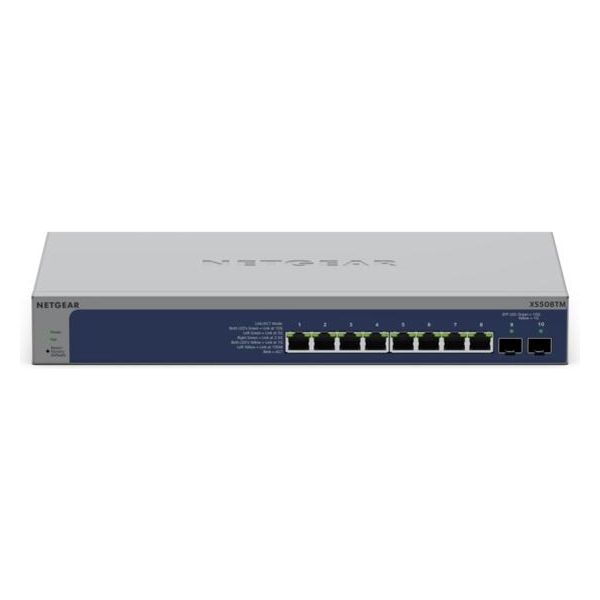 NETGEAR 10G／マルチギガ 8ポート アプリ＆クラウドスマート