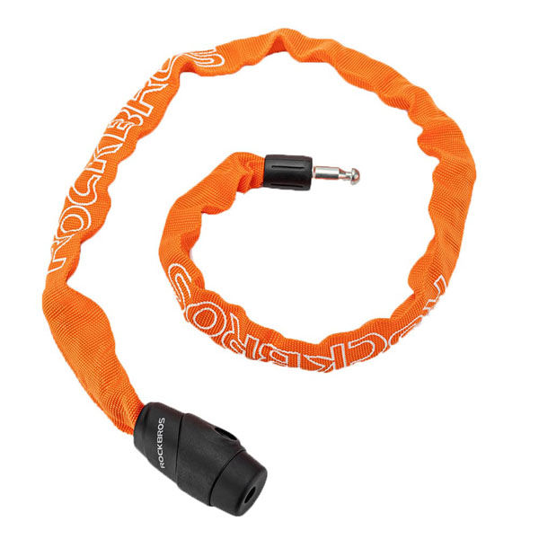 ロックブロス タフチェーンロック(3230001002)オレンジ 3230001002 1個