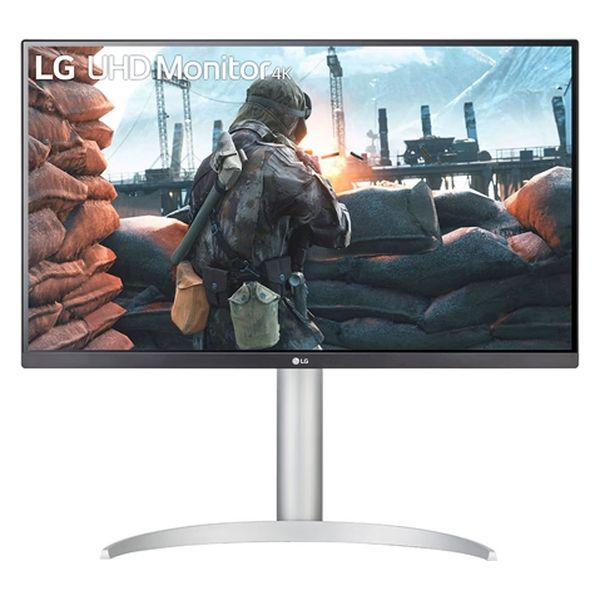 LG 27インチ IPS 4K液晶モニター 27UP650-W 1台（直送品） - アスクル