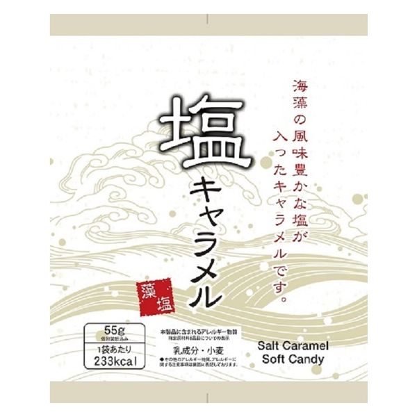 日邦製菓 日邦 塩キャラメル 55gx12 4902137220695 1セット(12個