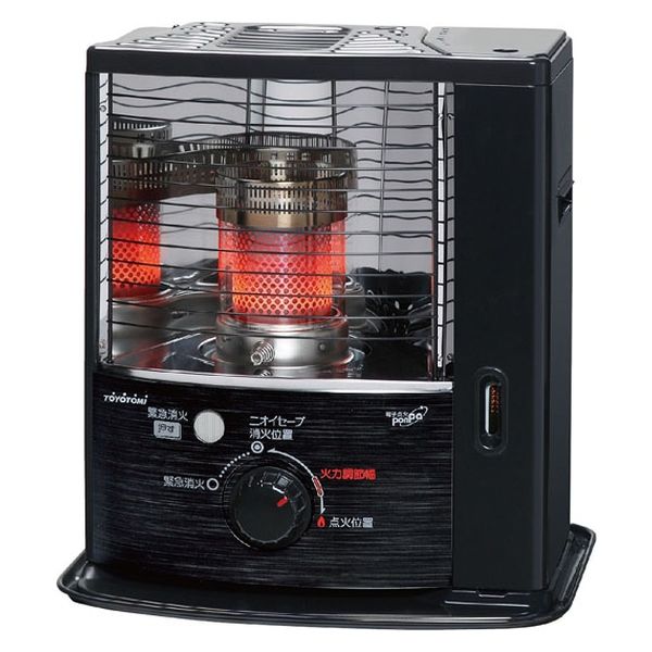 トヨトミ 反射型石油ストーブ(S燃焼スリム) RSV23NB 1台 - アスクル