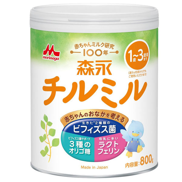 1歳頃から】森永 フォローアップミルク チルミル（大缶）800g 1缶 森永