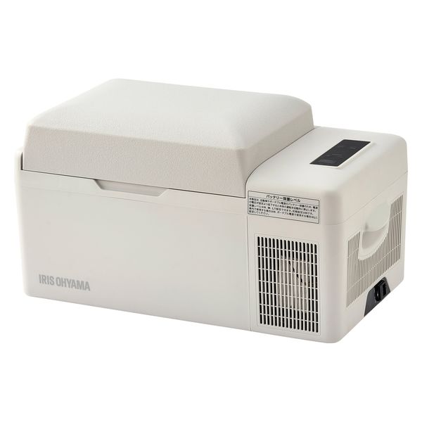 アイリスオーヤマ ポータブル冷蔵冷凍庫 20L IPD-2B-W 1台 - アスクル