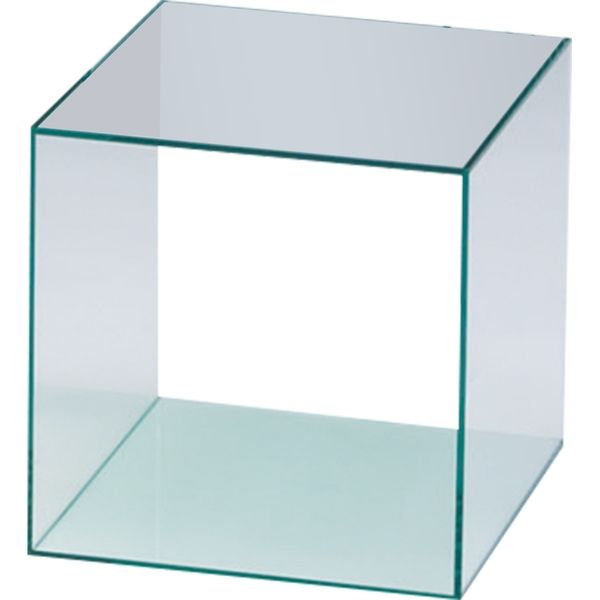 KMA 4面体200角サイコロ3Tガラス色4台入 アクリルBOX 021-SN7_484-4 1