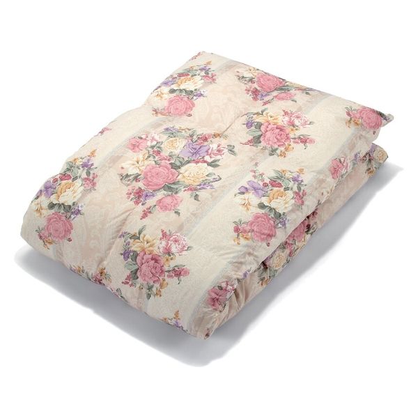 西川 羽毛掛けふとん(花柄) 31150266 1個（直送品） - アスクル