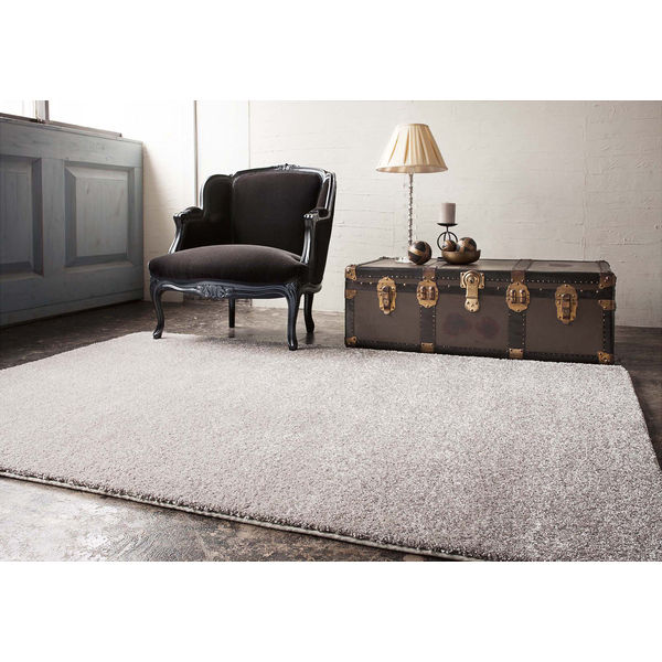 プレーベル ラグ ジェイド シルバー 190×240cm 2201-124-03 1枚（直送