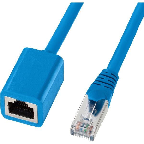 サンワサプライ カテゴリ6STP延長LANケーブル ブルー・5m KB-STP6EX