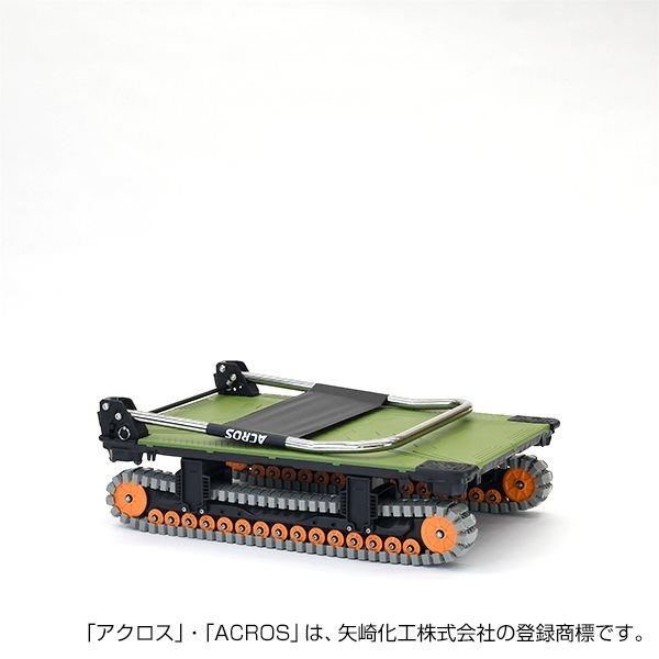 矢崎化工 運搬台車アクロス クローラータイプ SC-9060AX OG 1台（直送