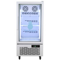 A-Stage コンパクトタイプ1ドア冷蔵庫46L シルバー AS-R46SL-100 1台