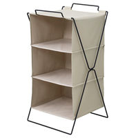 オークス ブックタワー ハイタイプ 29.5×29.5×144cm ナチュラル L52NA