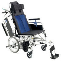ミキ アルミ介助車いす MP-TiF HG 座幅40 レッド（W717） MP-TI F HG