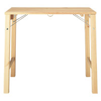 無印良品 パイン材テーブル 折りたたみ式 幅80×奥行50×高さ70cm 良品