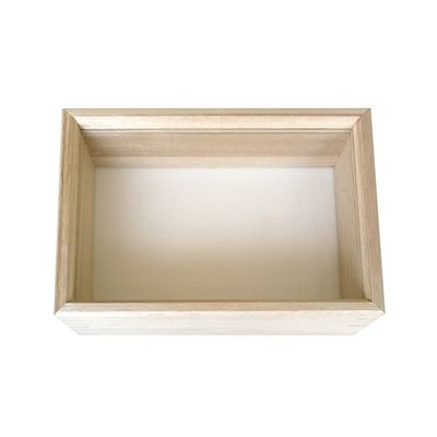 志賀昆虫普及社 桐製ガラスフタ式標本箱 特大型 400×300×60mm No.428 1