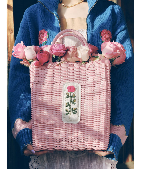 BEAMS COUTURE（ビームス クチュール）RURU MARY'S / 手刺繍のかご