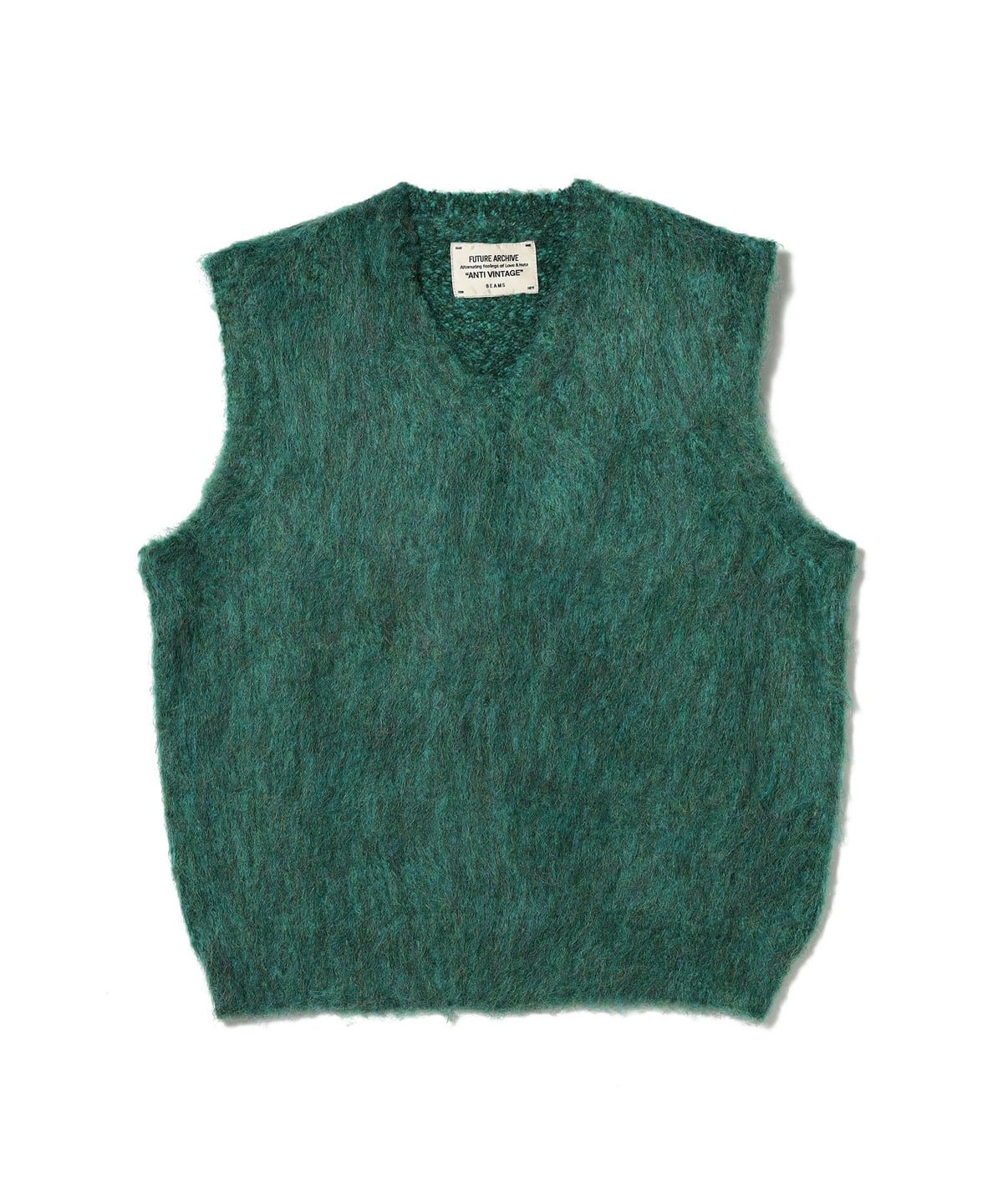 BEAMS（ビームス）FUTURE ARCHIVE / SHAGGY KNIT VEST（トップス