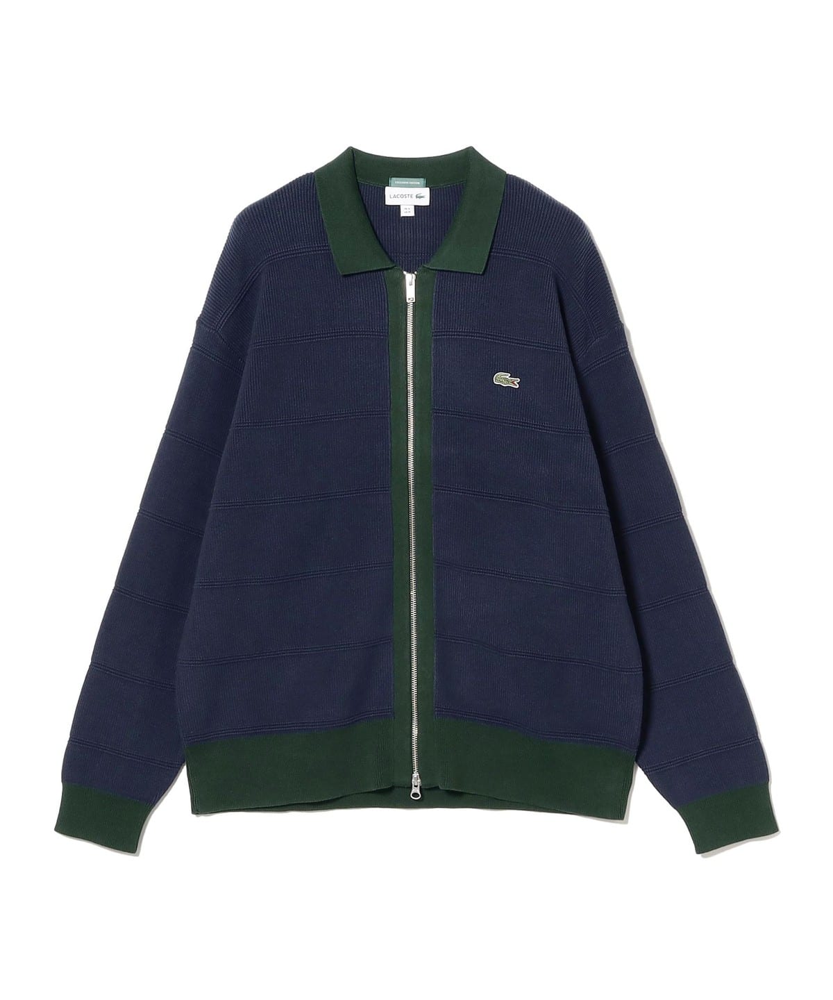 BEAMS（ビームス）【別注】LACOSTE / ジップ カーディガン（トップス