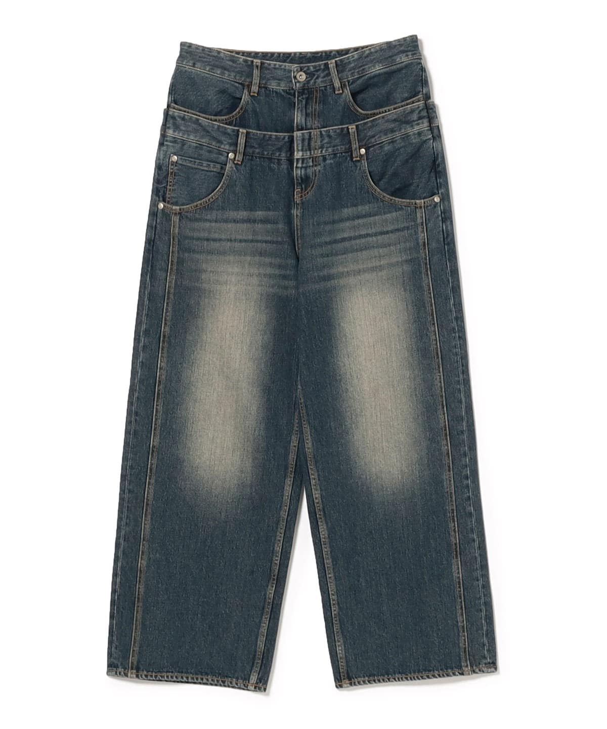 BEAMS（ビームス）FUTURE ARCHIVE / LAYERED BAGGY DENIM（パンツ