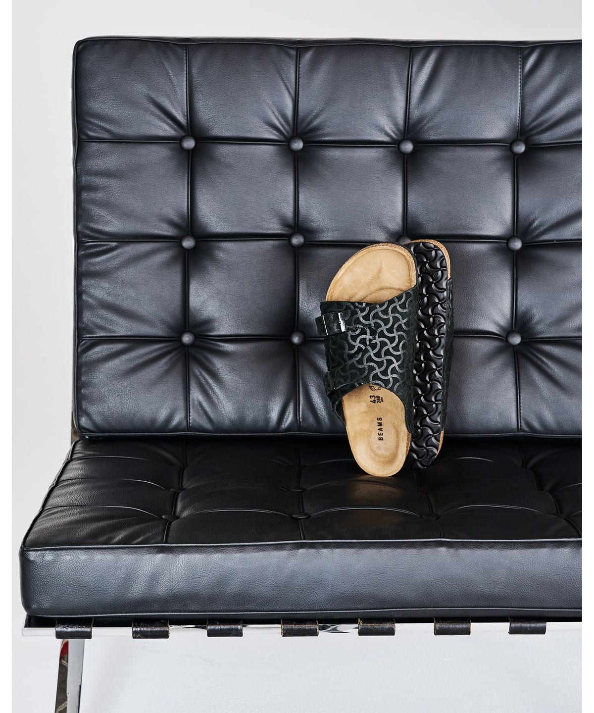 BEAMS（ビームス）【別注】BIRKENSTOCK / Zurich BONE PATTERN BLACK