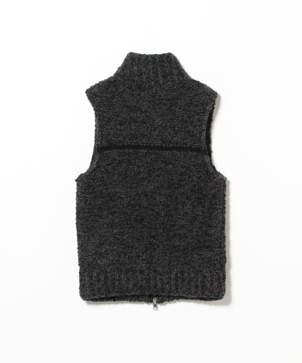 BEAMS F（ビームスF）【別注】BAFY / ウールアルパカ ジップ ベスト