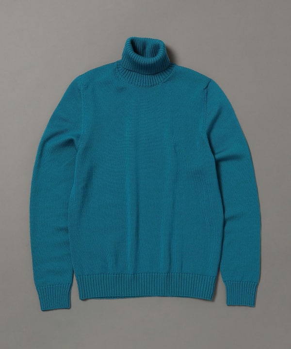 BEAMS F（ビームスF）【別注】DRUMOHR / 8ゲージ タートルネックニット