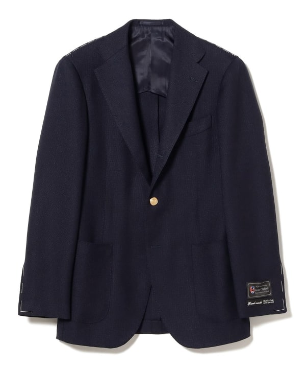 BEAMS F（ビームスF）HANDMADE SAVILE CLIFFORD ウールモヘヤ ブレザー