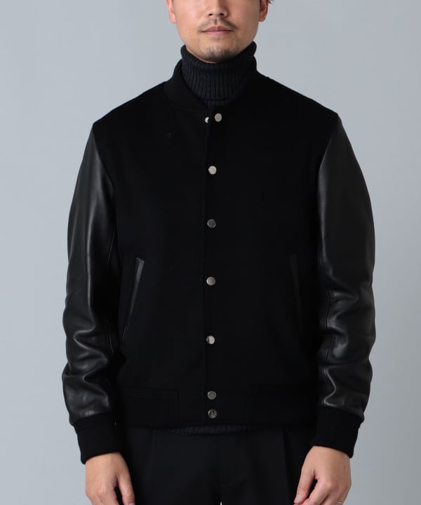 BEAMS F（ビームスF）【別注】CINQUANTA / コンビレザー スタジャン