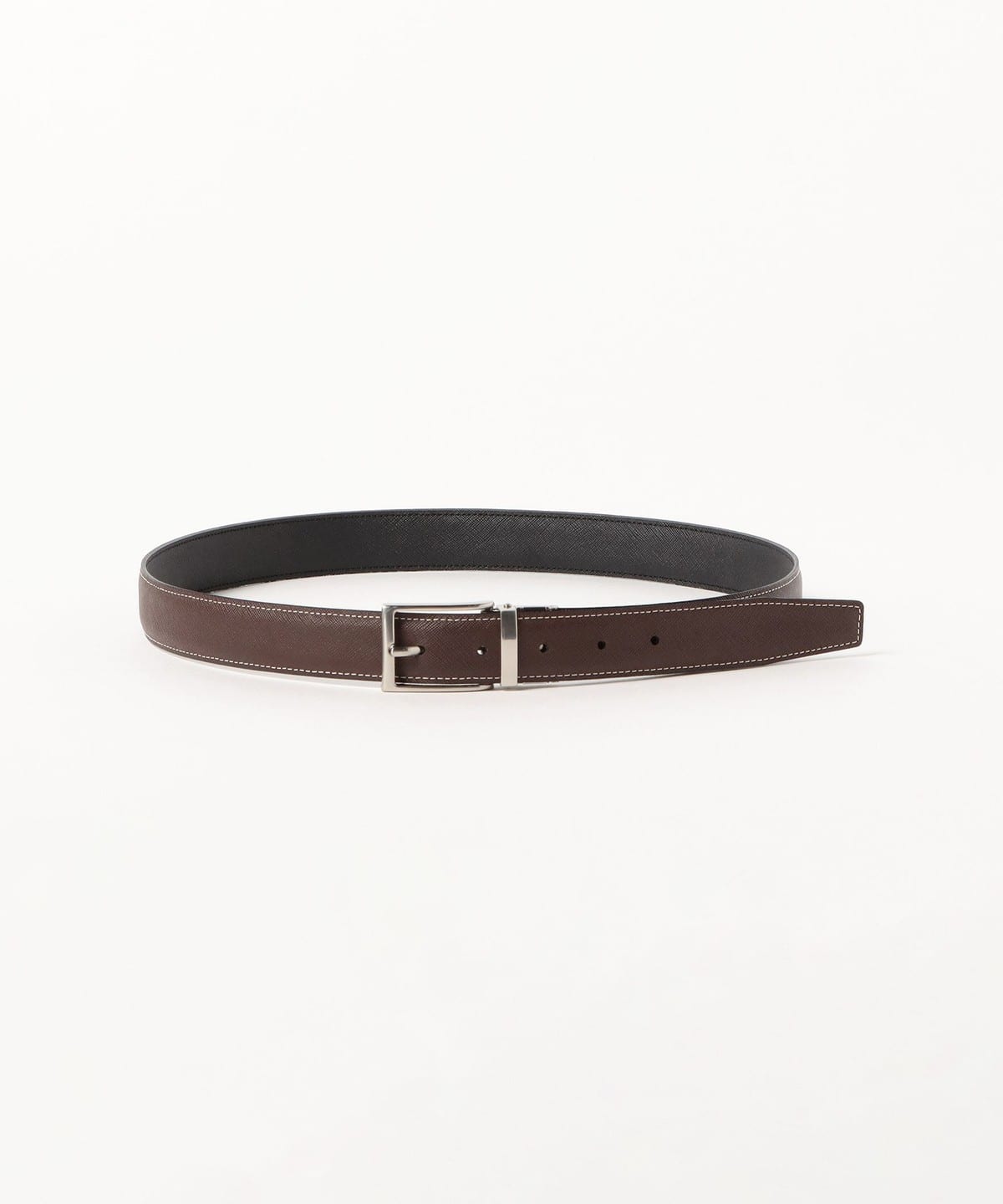 BEAMS HEART（ビームス ハート）リバーシブル エンボスレザー ベルト