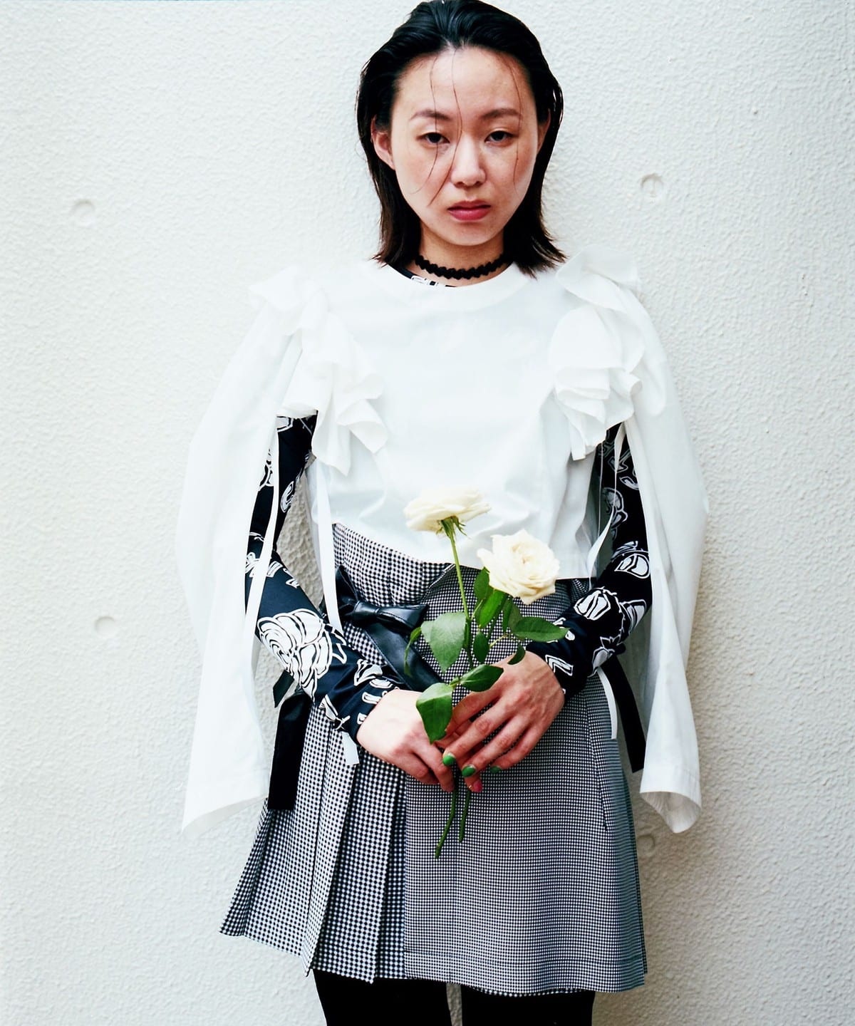 Ray BEAMS（レイ ビームス）【別注】MIYAO / フリル ブラウス（シャツ