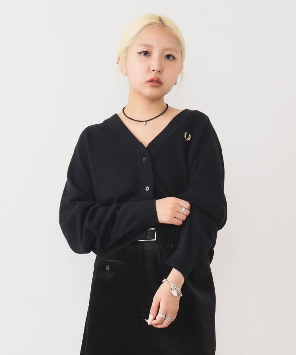 Ray BEAMS（レイ ビームス）FRED PERRY / V-Neck Cardigan（トップス