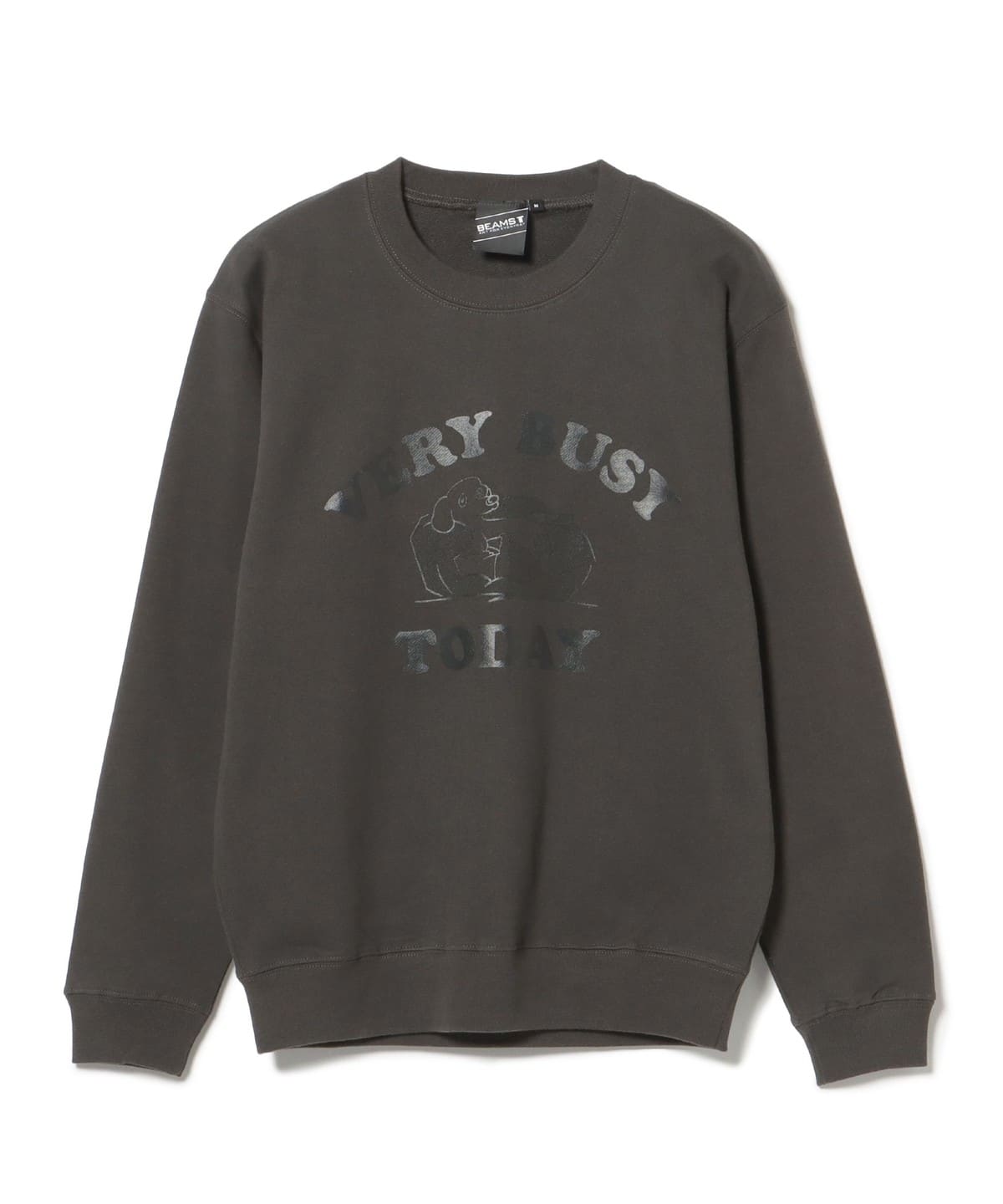 BEAMS T（ビームスT）【SPECIAL PRICE】VERY BUSY TODAY クルーネック