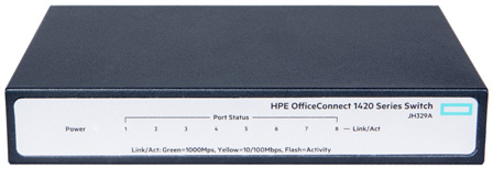 HPE 1420 8G Switch #JH329A | CurveSales.com