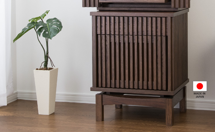 モダン仏壇台 スペイサイド オーク 無垢 | 東京 浅草 仏壇屋 滝田商店