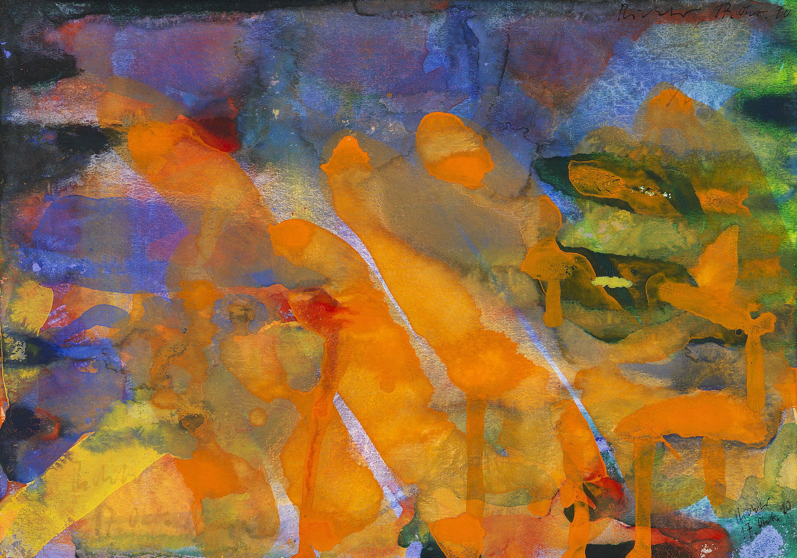 アート・デザイン・音楽 Gerhard Richter Aquarelle / Watercolors