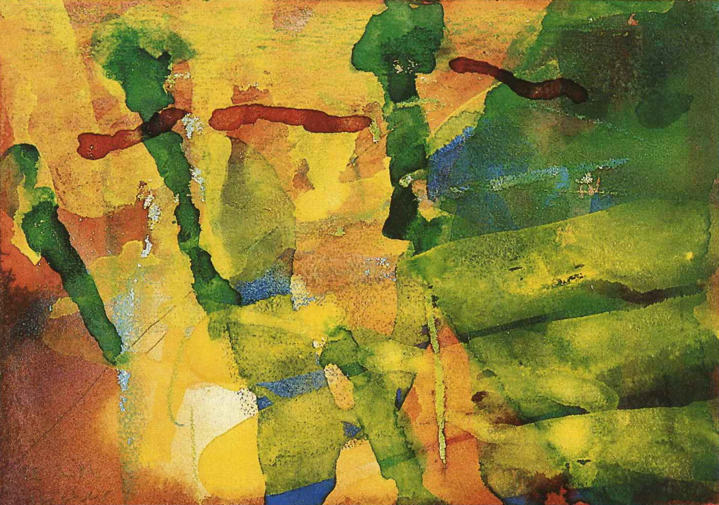 アート・デザイン・音楽 Gerhard Richter Aquarelle / Watercolors