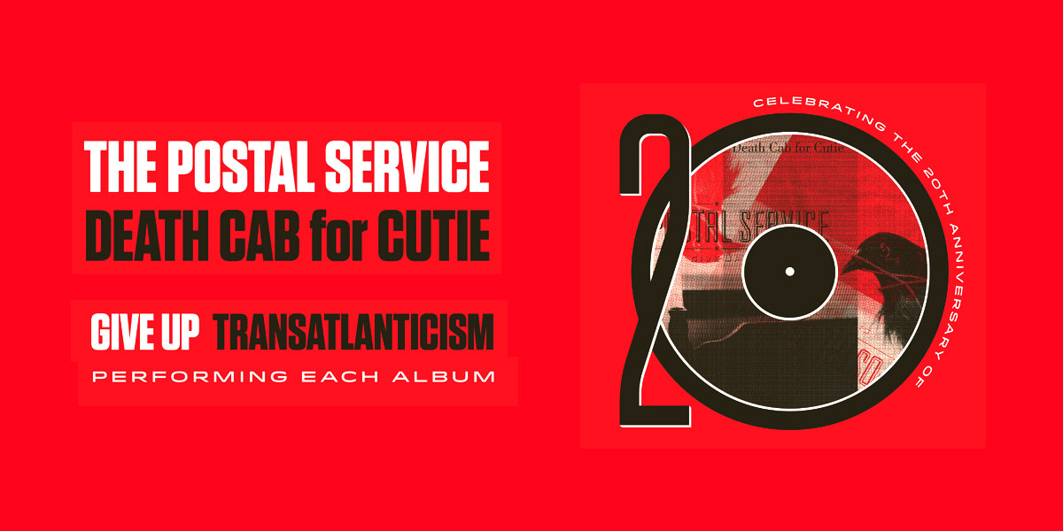 The Postal Service/Death Cab For Cutie Launch Tour at Washington