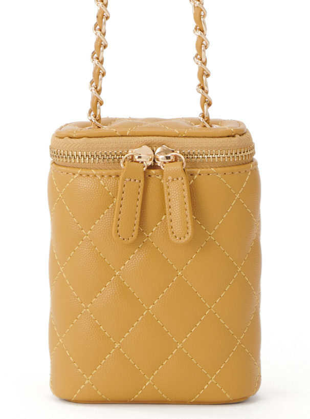 キルティングチェーンショルダーバニティバッグ[at2007] | レディース